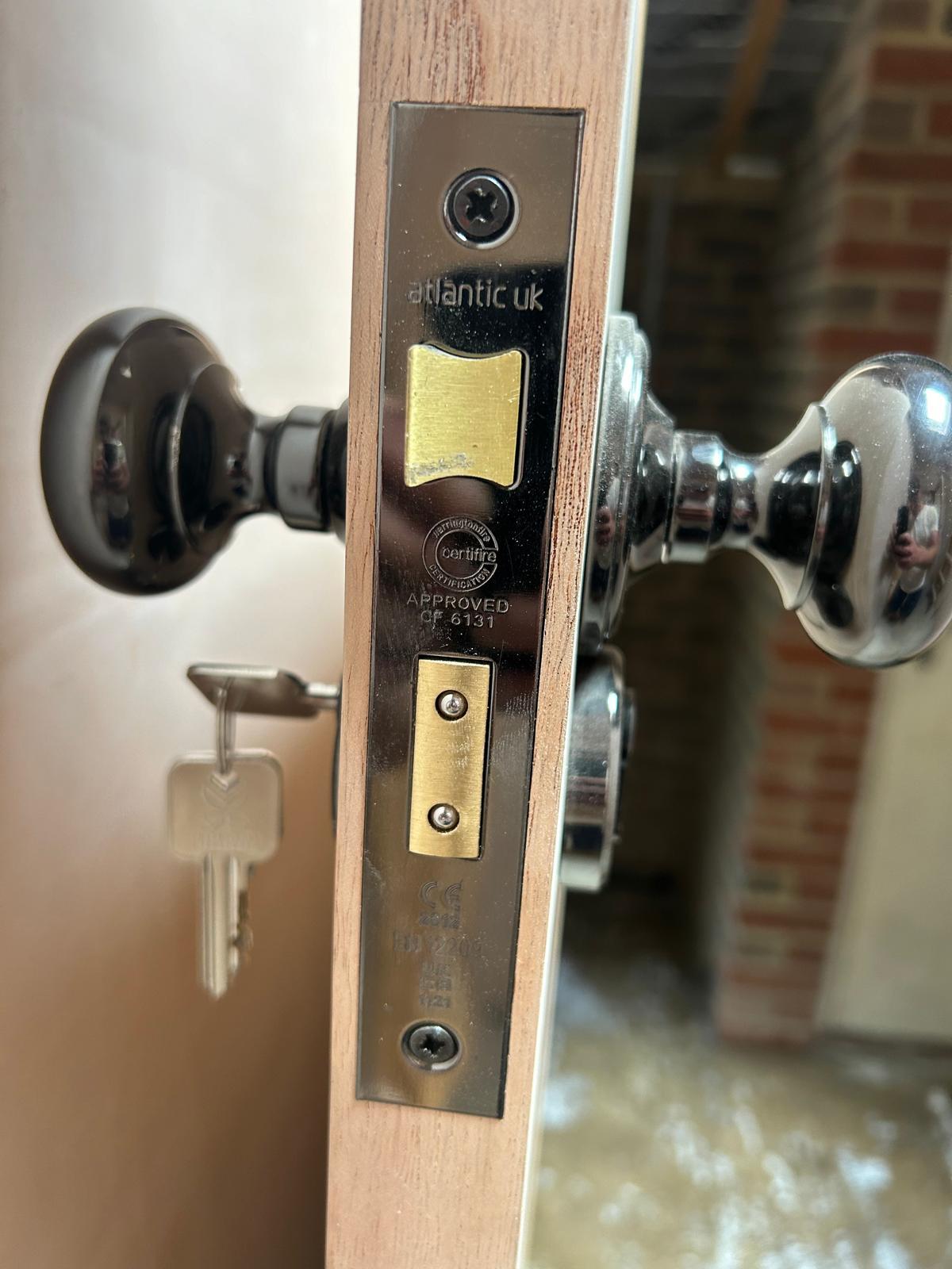 Door frame adjustment and clean finishing detail