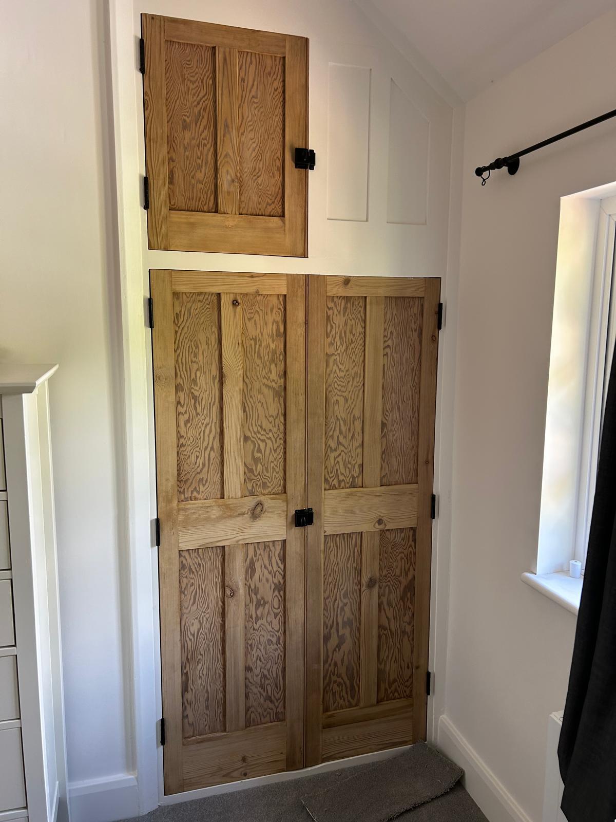 Completed door installation, professionally finished