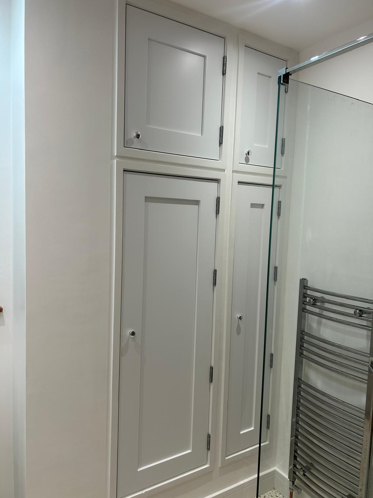 Bespoke door installation with high-end finish